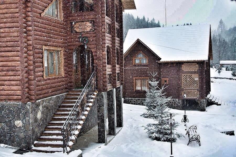 Hotel Lisova Kazka Schdenijewo Exterior foto