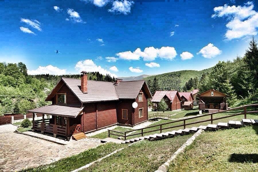 Hotel Lisova Kazka Schdenijewo Exterior foto