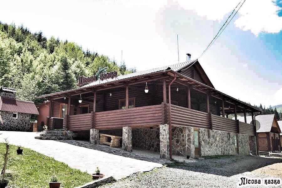 Hotel Lisova Kazka Schdenijewo Exterior foto