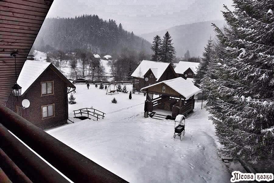 Hotel Lisova Kazka Schdenijewo Exterior foto